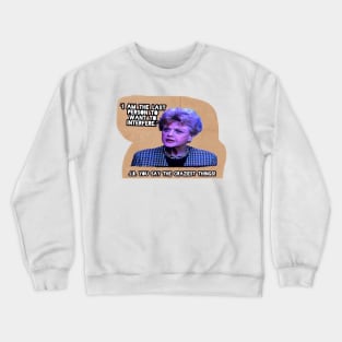 J.B. You say the craziest things Crewneck Sweatshirt